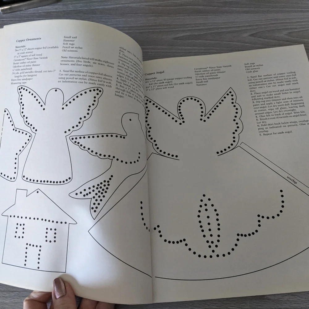 Christmas Handcrafts Paperback Book